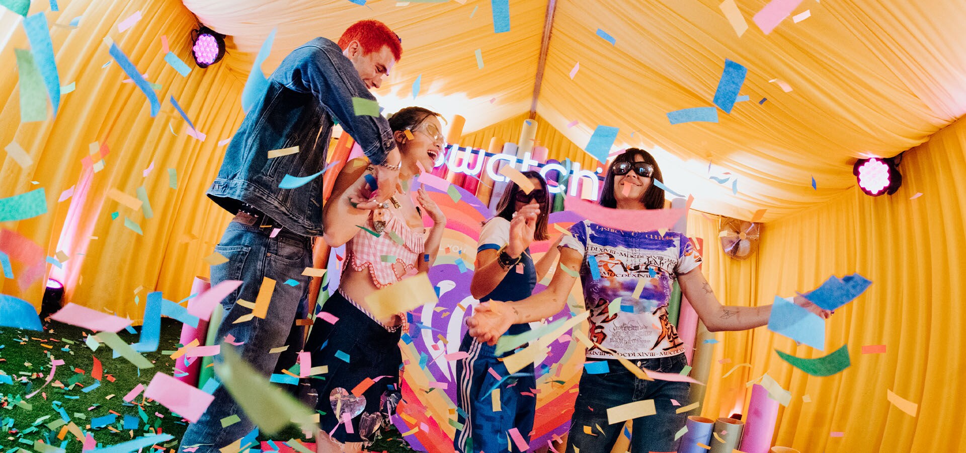 The Swatch Flower Power House at the Primavera Sound Festival