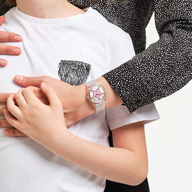 My mother watches. Swatch Star Wars. Swatch Starry Party.