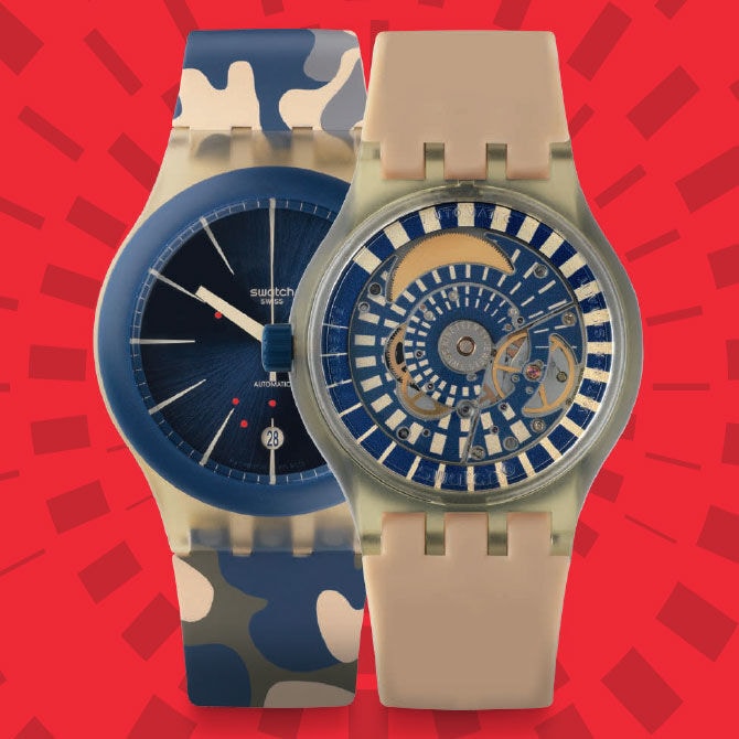 Swatch sistem pink