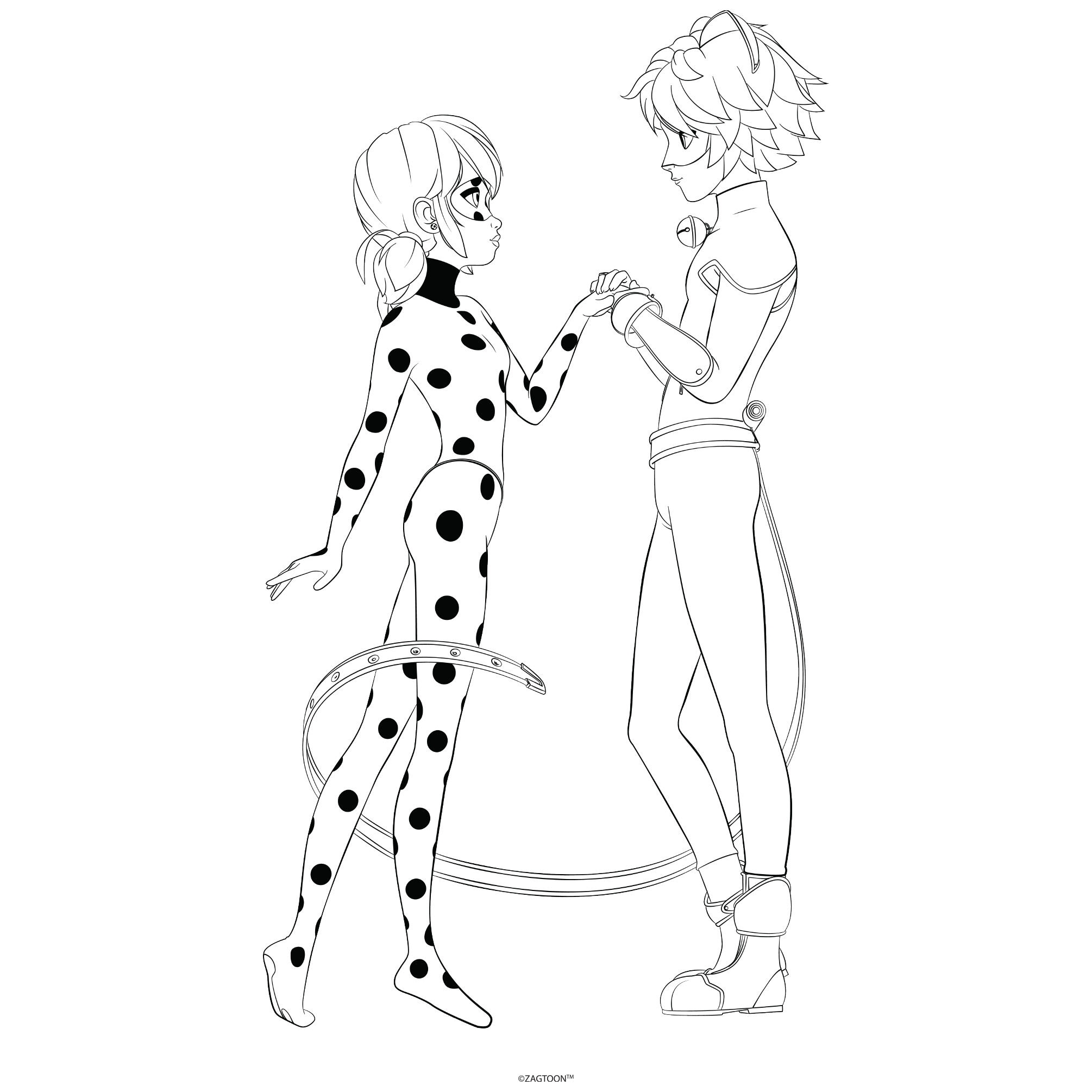 6400 Collections Miraculous Ladybug Coloring Pages Cat Noir  Best Free