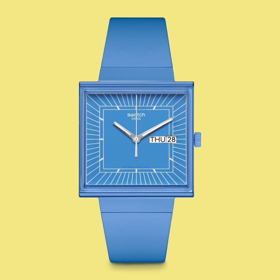 Square and rectangular watches WHAT IF the first Swatch had