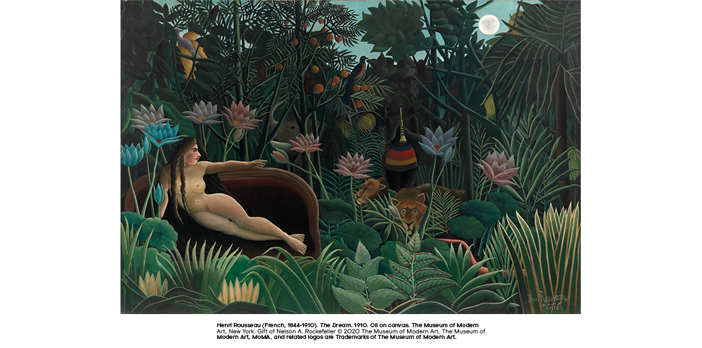The Dream (1910) by Henri Rousseau