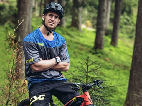 Sam Pilgrim on his hike