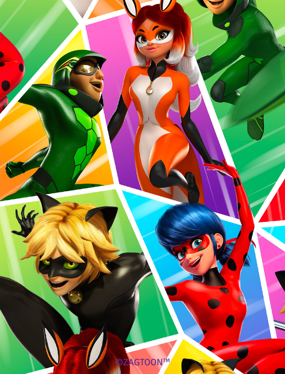main characters in Miraculous ladybug