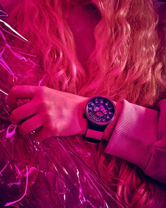 Purple watch