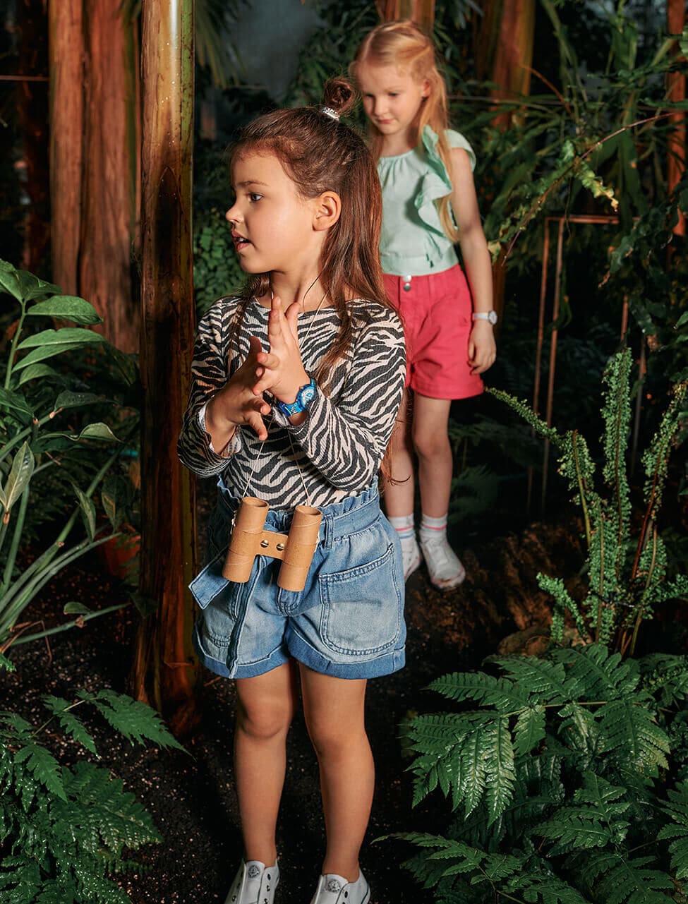 Kids in the jungle