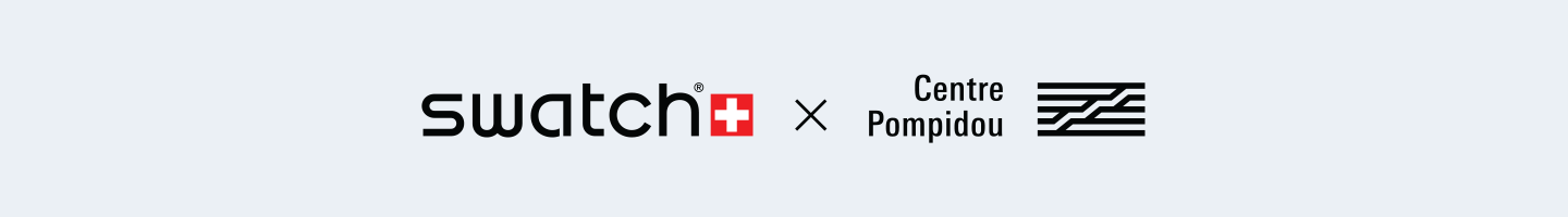 Logo Swatch x Centre Pompidou Logo Swatch x Centre Pompidou
