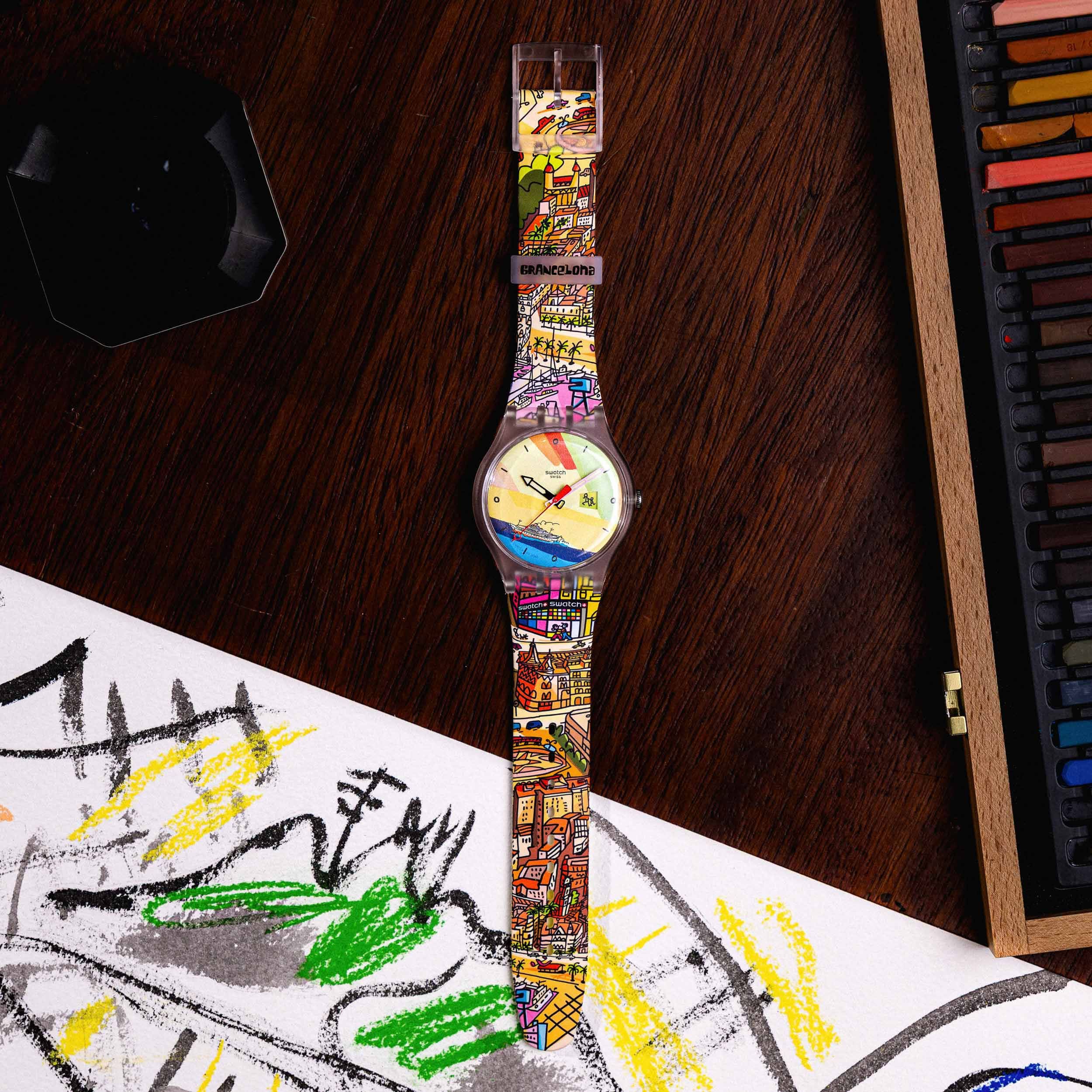 Swatch Destination Art: GRANCELONA