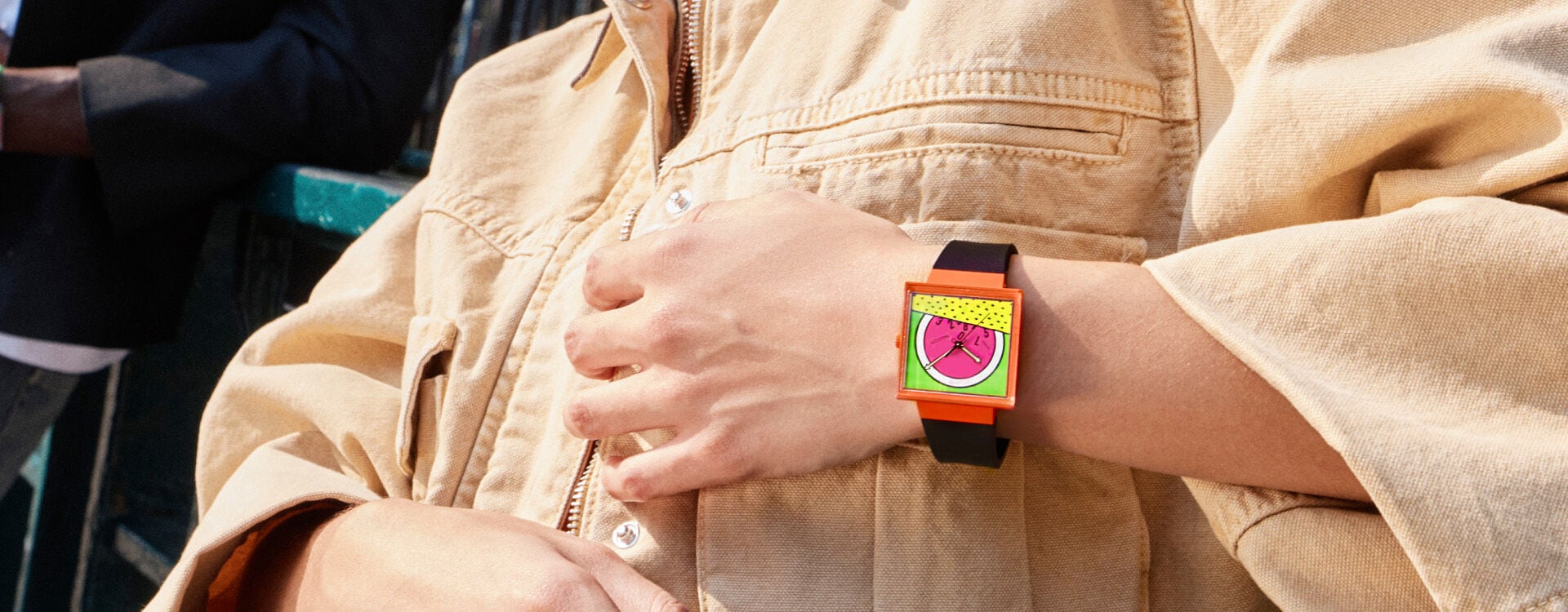 Swatch colorful top