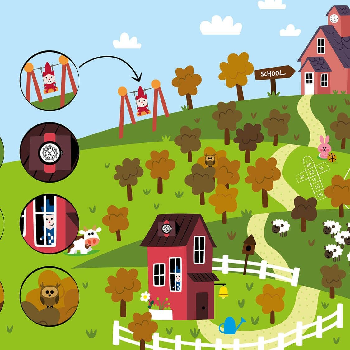 Coloring Sheet farm
