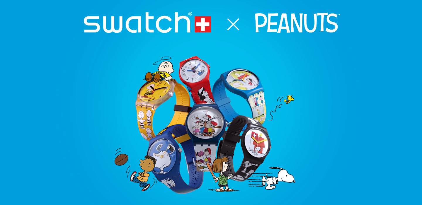 Swatch X Peanuts collection