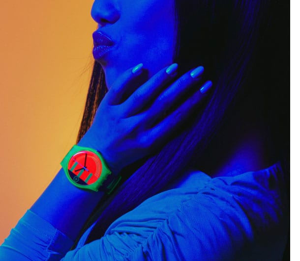 Swatch NEON välkomnar nya omgjorda ikoner