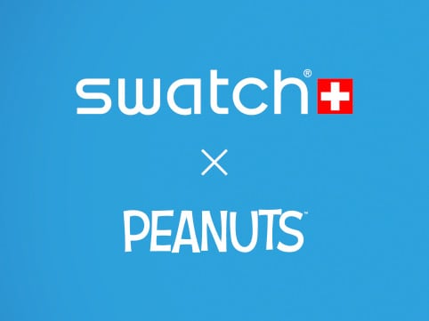 Swatch x Peanuts logo